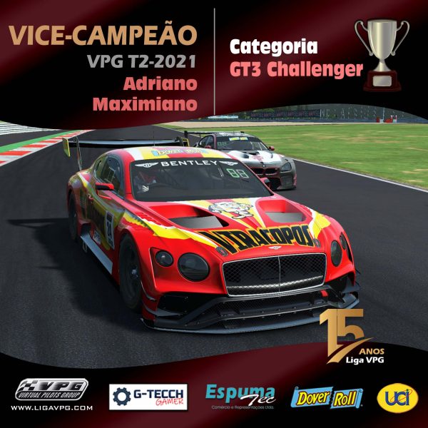 Campeões GT3-Adriano VICE