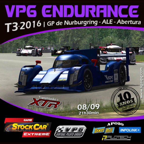 LigaVPG T3-2016 ENDURANCE Nurburgring