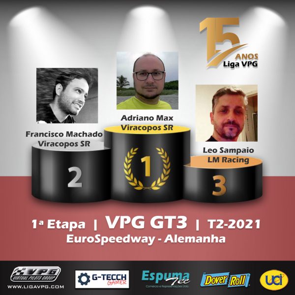 Pódio GT3 EuroSpeedway